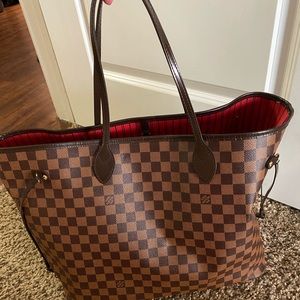 NEVERFULL GM LOUIS VUITTON Damier Ebene